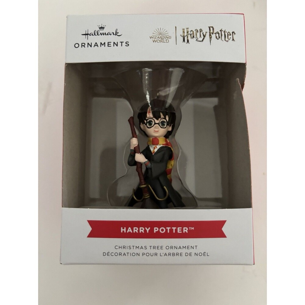 2 Hallmark Wizarding World Harry Potter Collectible 3.29'' Display Ornaments